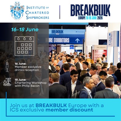 ICS at Breakbulk europe 2026 - members only linkedin page 